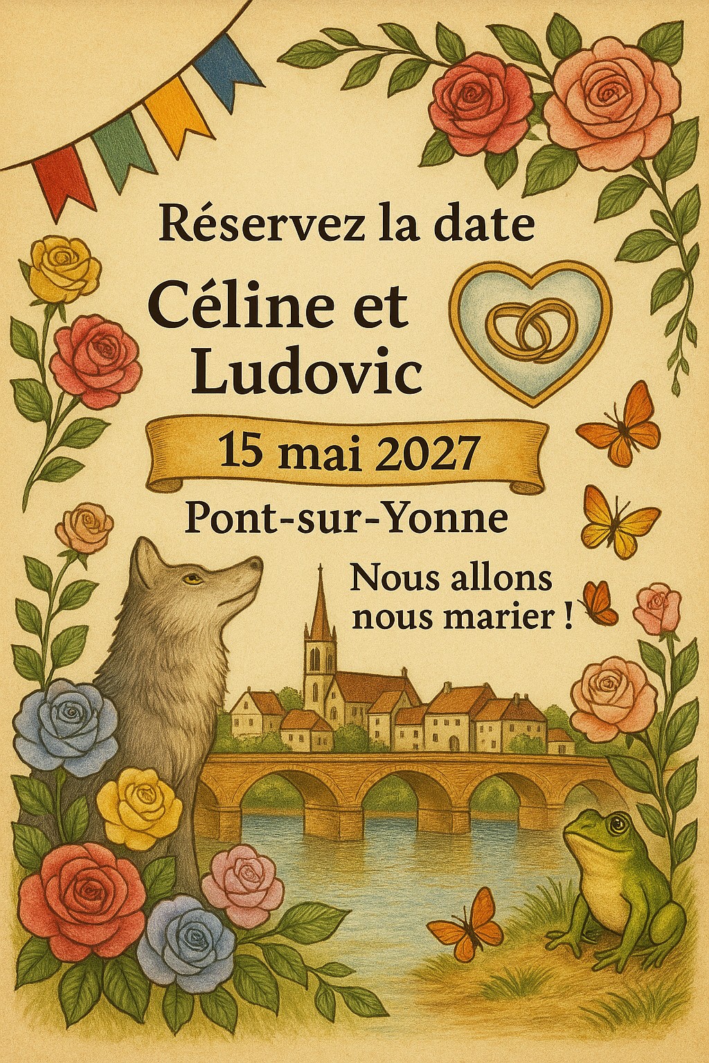 Save the Date — Céline et Ludovic